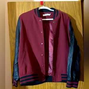 Letterman style jacket